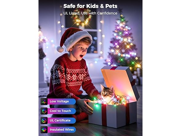 Brightever Christmas Lights 1100 LED 360FT