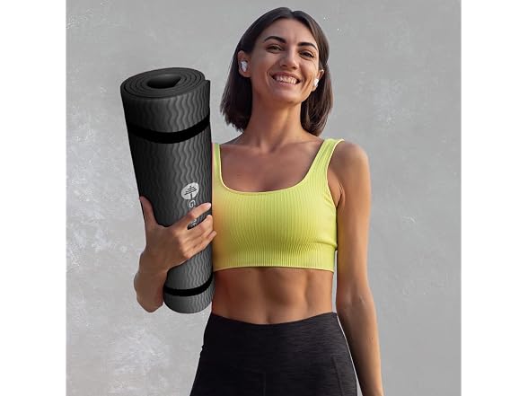GYMENIST Thick Exercise Yoga Floor Mat