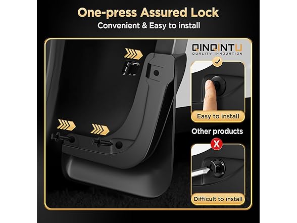 QINQINTU Mud Flaps for Tesla Model Y