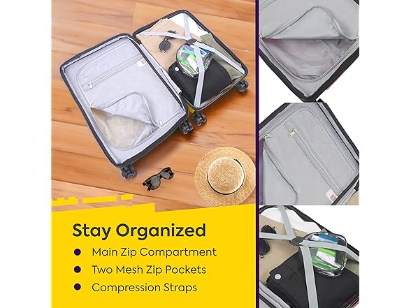 Concept One LEGO 22 Inch Carry On Luggage