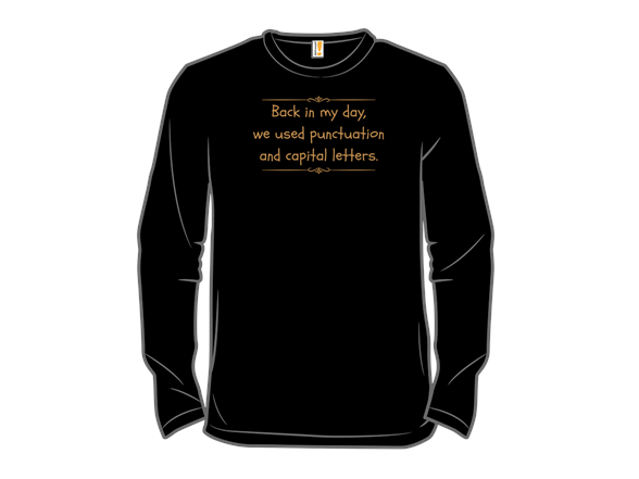 Punctuation and Capital Letters