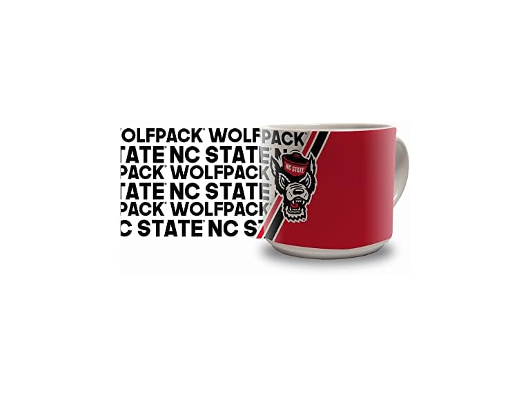 Rico Industries NCAA North Carolina State Wolfpack 14 oz Metro Ceramic Coffee Mug