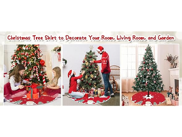 Christmas Tree Skirt 48 Inch