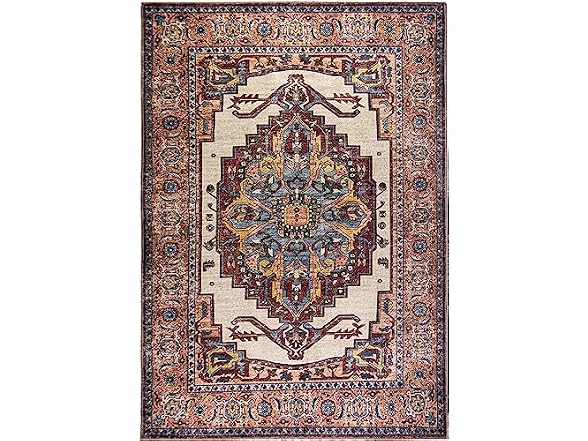 L'Baiet Jessie Brick Red 2x3 Scatter Rug
