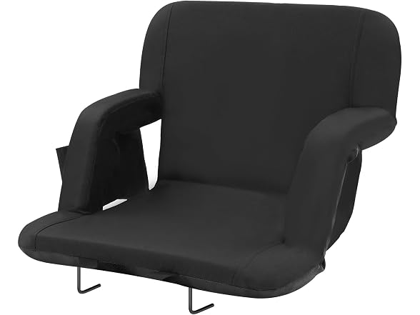 Stadium Seat with Back Support, Wide Bleacher