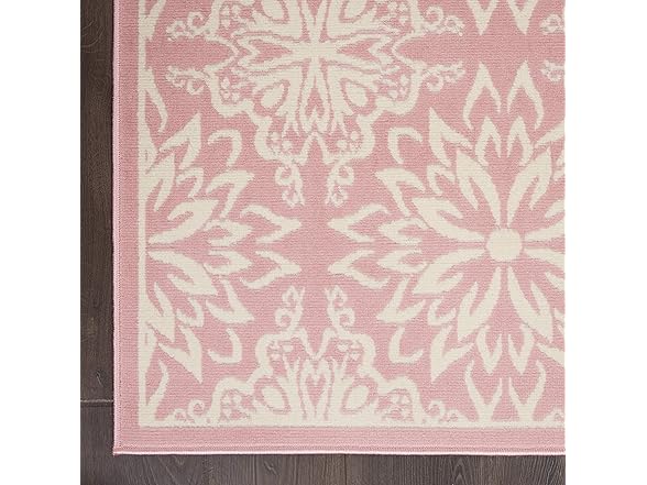 Nourison Home Jubilant Floral Ivory/Pink 4' x 6' Area-Rug