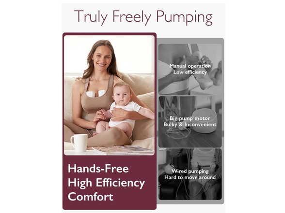 Momcozy Pro Hands-Free Breast Pump