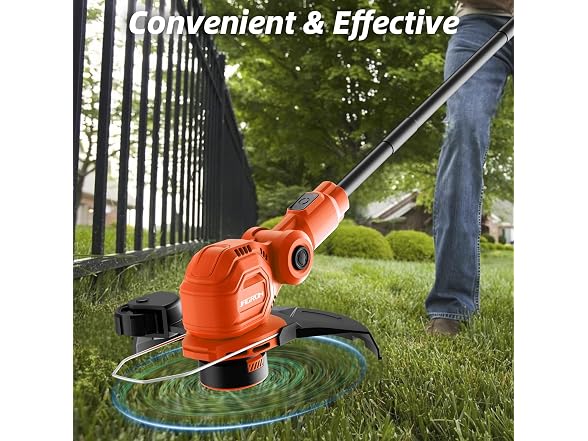 JAGROM 12-inch 20V Cordless String Trimmer