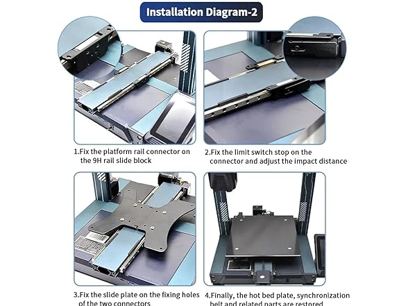 3DTOOLS Upgrade Dual Y-axis Linear Rail