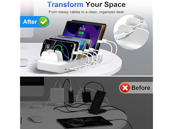COTOP 510W 10-Port Charging Station
