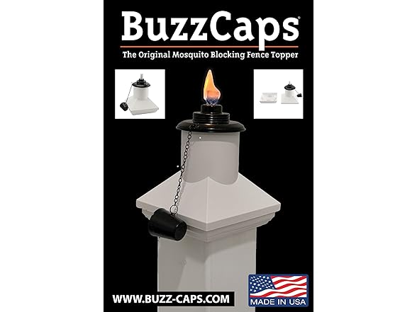 BuzzCaps Deck & Patio Torch Post Cap (Your Choice)