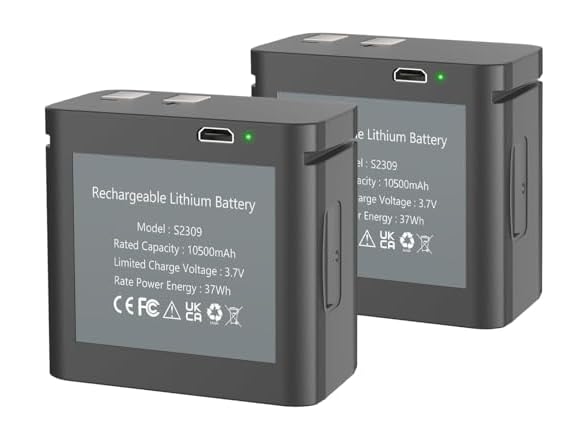 METACUCU Rechargeable Lithium Battery