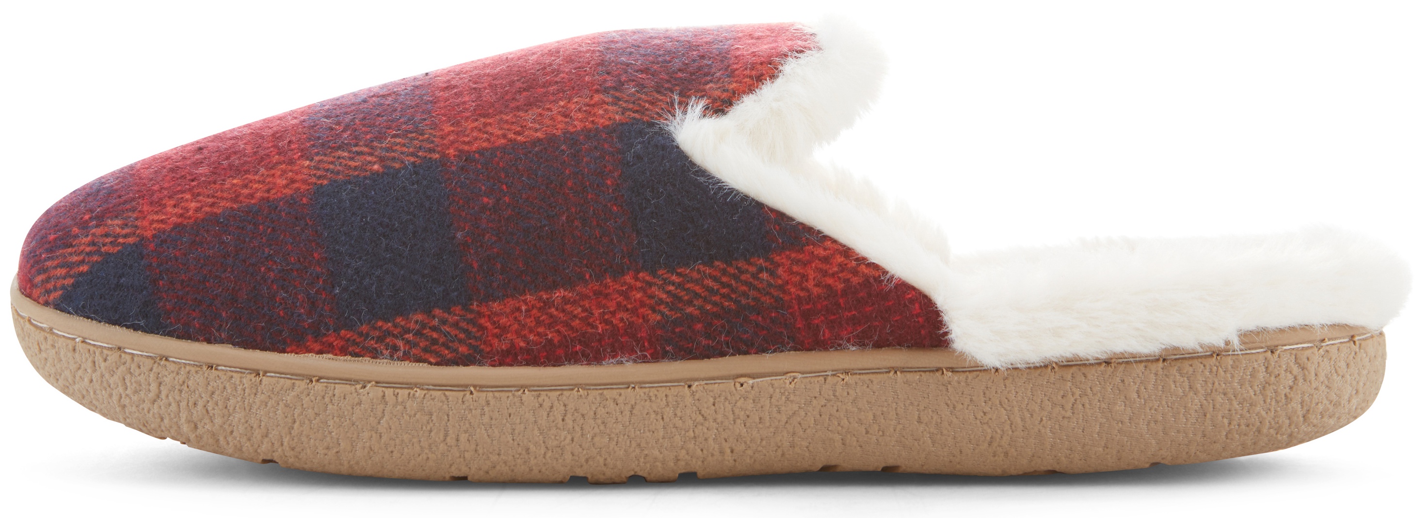 Floopi Womens Festive Plaid Slippers - Gallery 23
