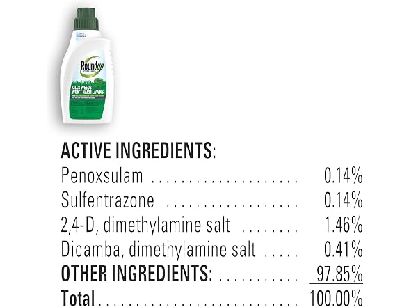 Roundup for Lawns Concentrate,  32 fl. oz.