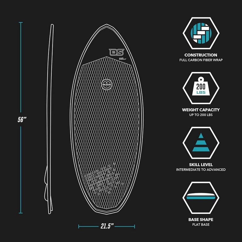 Driftsun 50/50 Skim Wakesurf Board - Gallery 7