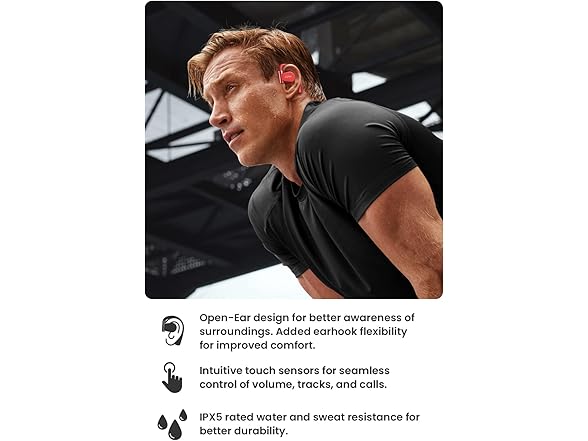 Cleer ARC II Sport Open Ear Wireless Earbuds