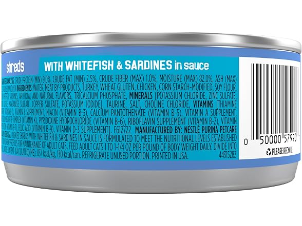 Friskies Wet Cat Food, Savory Shreds