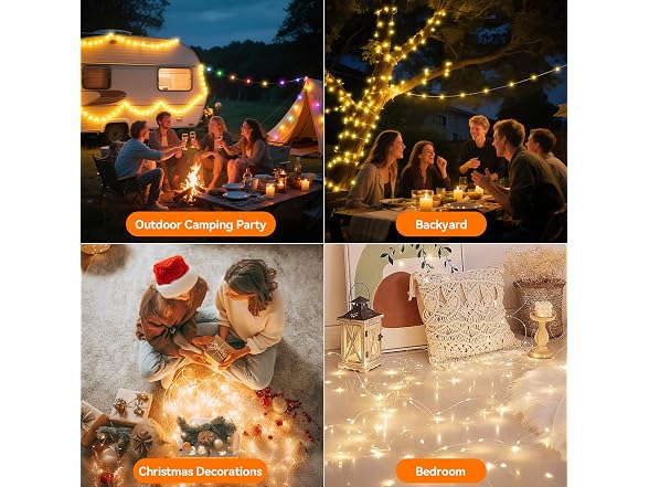 Lakumu W0288 Fairy Lights WW 66FT