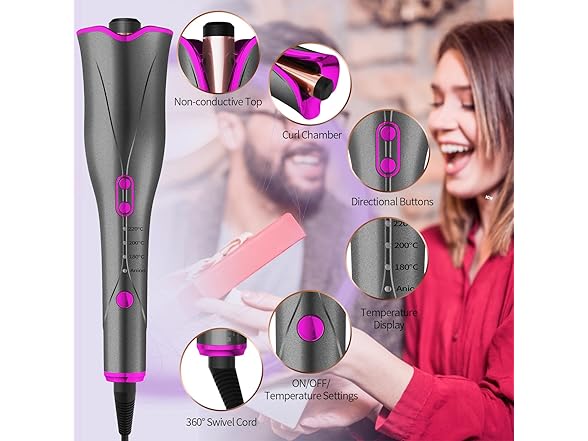 Lakeronelove Automatic Curling Iron