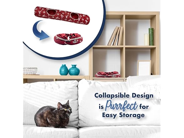 Pets First NCAA Alabama Crimson Tide Cat Tunnel