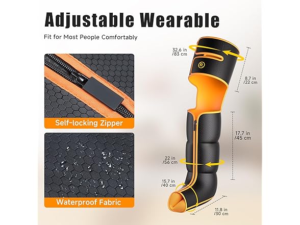 Yeskuyan Leg Massager with Heat