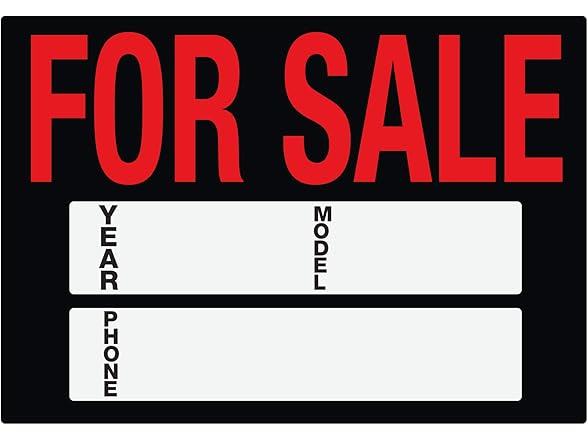 Cosco Static Cling Sign Kit