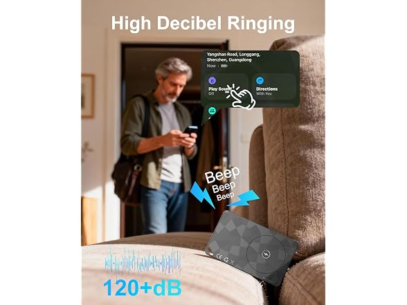 NozlaID GPS Wallet Tracker Card 6-12Yr