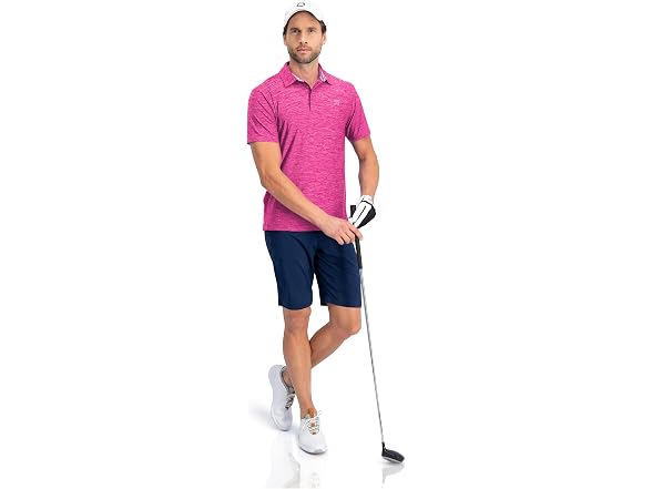 Three Sixty Six Men (M) Golf Shirts Casual T-Shirt