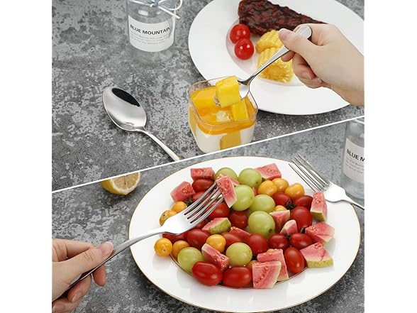 HOMECHAN 16 Piece Stainless Steel