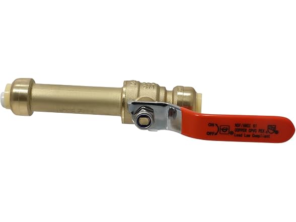 XFITTING Push Fit 1/2 Inch x 1/2 Inch