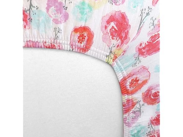 HonestBaby Changing Pad Cover, Rose
