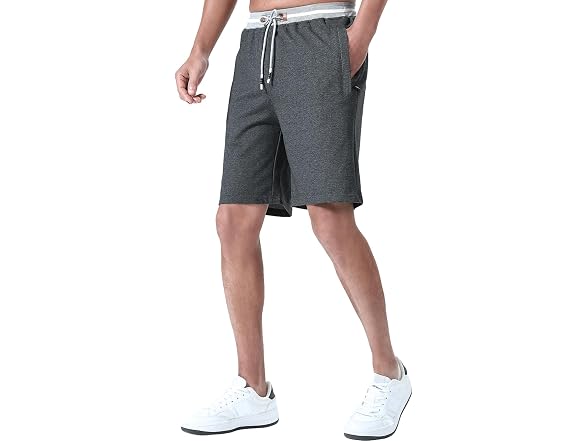 FoxQ Men (XXL) Sweat Casual Comfortable Shorts