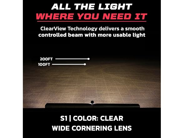 Baja Designs S1 Black LED Light Pod for