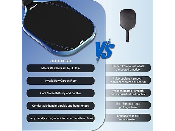 Pickleball Paddles Set of 2