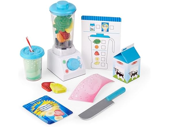 Melissa & Doug Smoothie Maker Blender Set