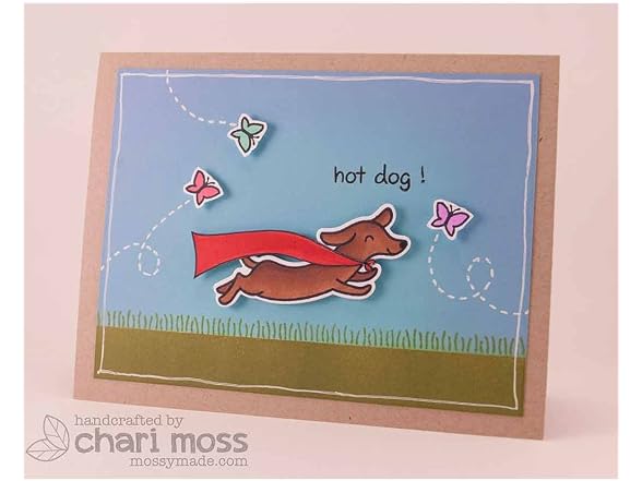 Lawn Fawn Clear Stamp - Critters At The Dog
