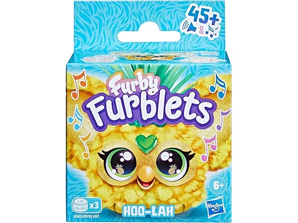 Furby Furblets Hoo-Lah Pineapple Mini Friend