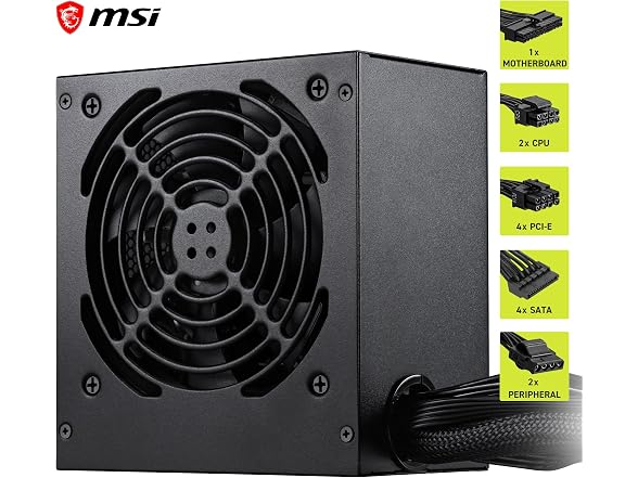 MSI MAG A650GN II Gaming Power Supply