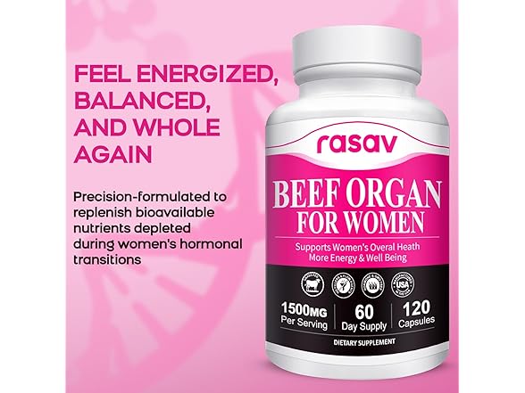 Beef Organ Supplement for Women
