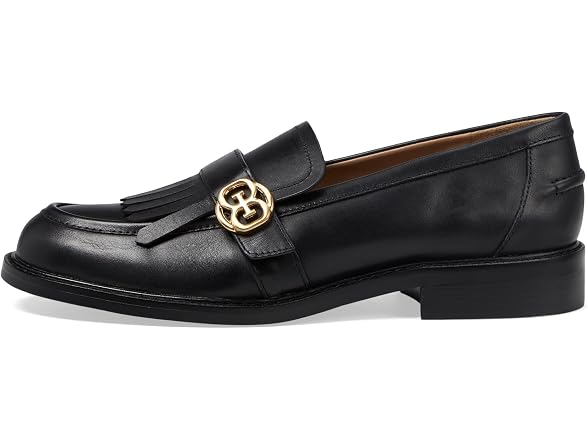 Sam Edelman Charlie Loafer Black Leather 6.5 Medium