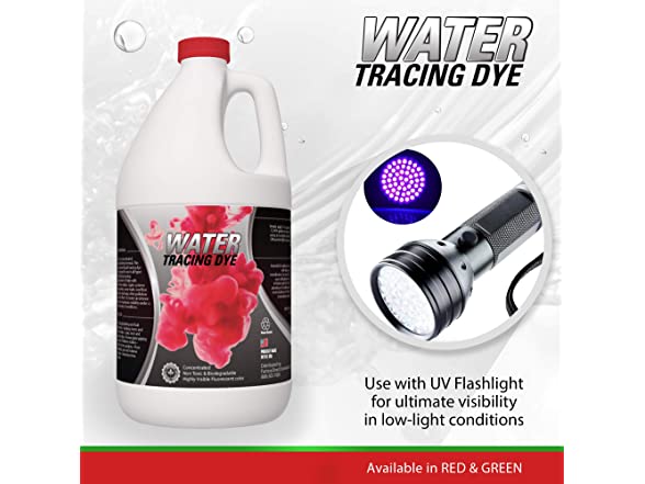 Green Water Tracing & Leak Detection