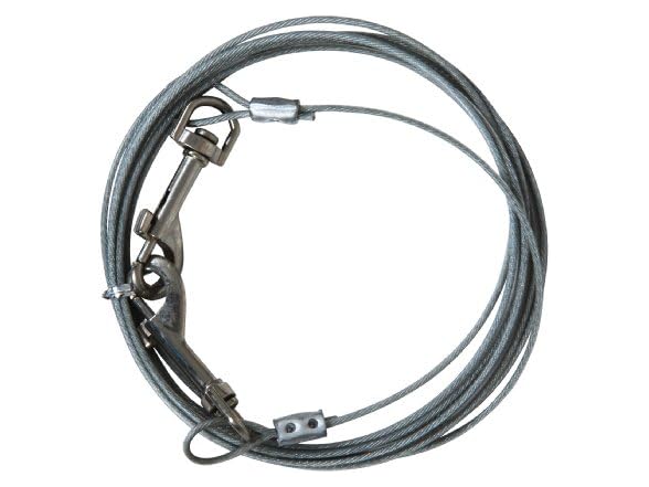 Petmate Dog Tie Out - 10' for Dogs up to 25 pounds