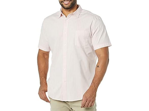 Amazon Essentials Men Short-sleeve Stretch Shirt