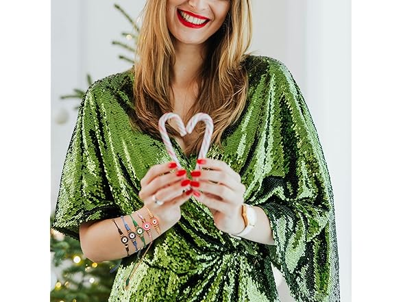 YWOYWO Colorful Evil Eye Bracelet