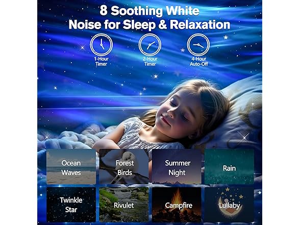 Starry Nebula LED Lamp