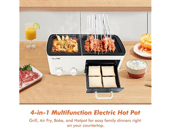 Yangming 4 in 1 Breakfast Maker Station
