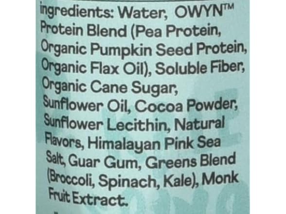 Owyn Dark Chocolate Flavored Protein Shake, Sugar Free, Dairy Free, 44 Fluid Ounces