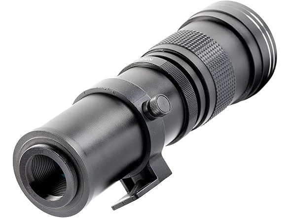 thumbnail image 2 of Ultimaxx 420-800mm F/8.3-16 Super HD Telephoto Zoom Lens - Manual T-Mount For Nikon DSLR Cameras 2 of 14