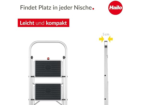 HAILO K70 StandardLine 3-Step Ladder