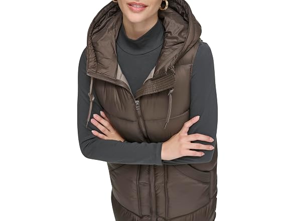 Andrew Marc Women's Outerwear Puffer Vest (Small)